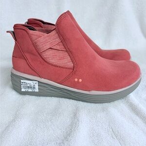 Ryka Vibrant Pink Ankle Booties